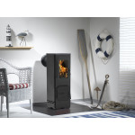 Krbová kamna Wamsler COLORADO, černý